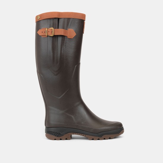 Aigle The Premium Adjustable Anti-fatigue Boot, With Leather Lining And Detailing Rain Boots Men Bro